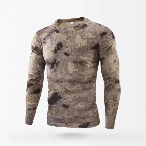 T-shirt à manches longues camouflage A-Tacs AU