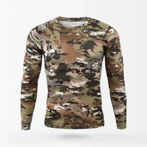Chemise tactique homme manches longues Multicam