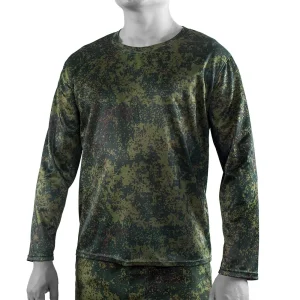Chemise tactique à manches longues camouflage EMR Digital Flora